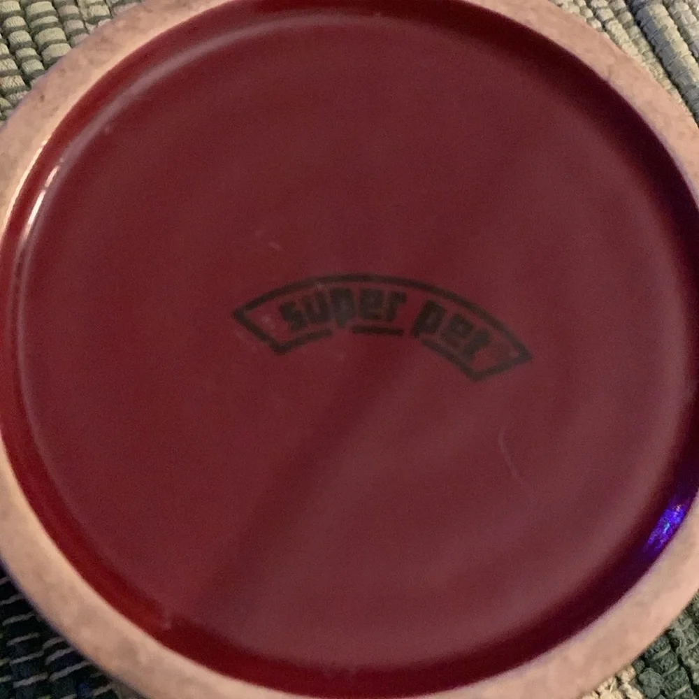 Ceramic Paw 🐾 print food bowl